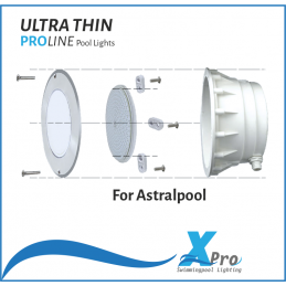 XPRO-SM260-W - Ultradune par56 replacement ring with pool lamp 18 - 35W - 