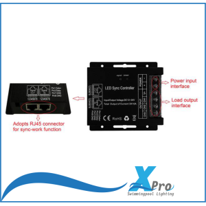 XPRO-SM26 - Controlador LED RGB con mando a distancia totalmente táctil - 