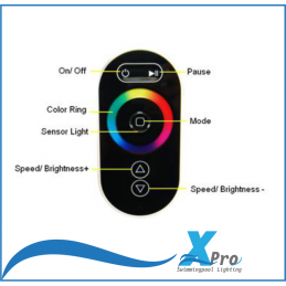 XPRO-SM26 - Controlador LED RGB con mando a distancia totalmente táctil - 