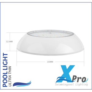 SM150W-12 - copy of Pool lamp surface 15 cm warm white / RGB - 