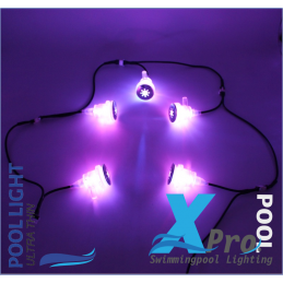 JA33-RGB - XPRO Jet jacuzzi Luces LED para Hot Tub | Bañera de hidromasaje | Spa | RGB | 27-43mm - 