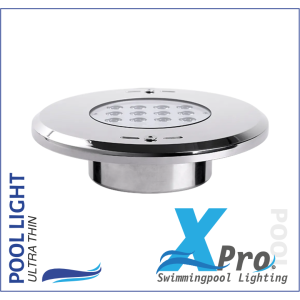 SM748 - XPRO 200mm SS316 V4A High-End inbouw zwembadverlichting - 