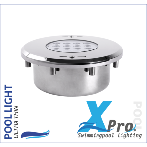 SM748 - XPRO 200mm SS316 V4A High-End inbouw zwembadverlichting - 