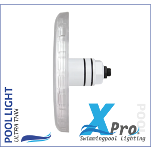 SM715W-18 - XPRO 168 mm Plug-In 2 Inch fiberglas en Beton LED Pool Light - 