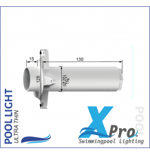 SM726W-9 - copy of XPRO 262mm Plug-In 2 Inch Fiberglass And Concrete LED Pool Light - SM726W-9 - copy of XPRO 262mm Plug-In 2 Inch Fiberglass And Concrete LED Pool Light -