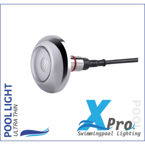 SM726W-9 - XPRO 62 mm Plug-In 1.5 Inch fiberglas en Beton LED Pool Light ( RVS ) - 