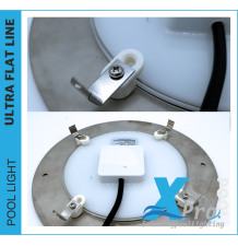 XPRO-SM260-W25 - Ultradunne par56 vervingings ring met zwembadlamp 260X30 MM 25W - 35W - WIT - XPRO-SM260-W25 - Ultradunne par56 vervingings ring met zwembadlamp 260X30 MM 25W - 35W - WIT -