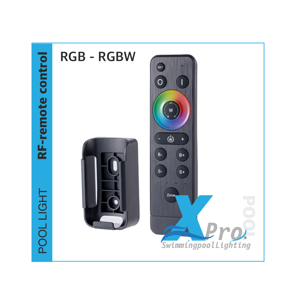 XPRO-SM32 - Controlador remoto 5 en 1 para DIM/CCT/RGBW/RGB+CCT - 