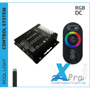 XPRO-SM26 - Controlador LED RGB con mando a distancia totalmente táctil - 