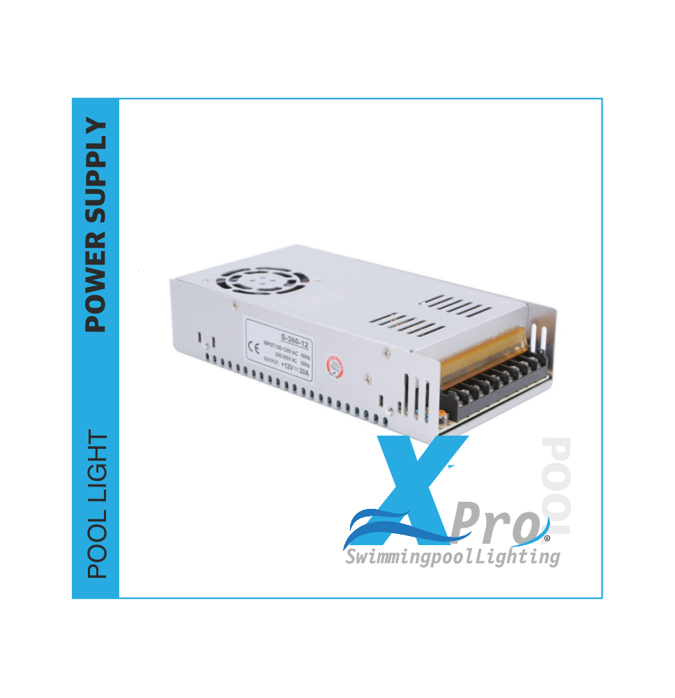 SM88 - LED transformator 12V 360W DC - 