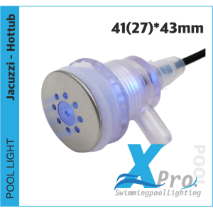 JA33-RGB - XPRO Jet jacuzzi Luces LED para Hot Tub | Bañera de hidromasaje | Spa | RGB | 27-43mm -