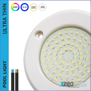Ultradunne 100 x 8mm LED Zwembadverlichting 10 watt