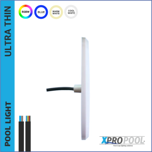 Ultradunne 100 x 8mm LED Zwembadverlichting 10 watt