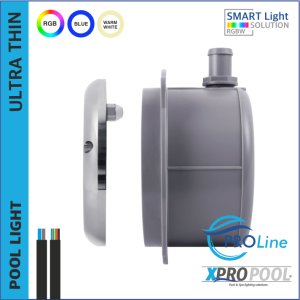 PROLINE | 150 mm Edelstahl-Einbau- und Aufbaulampe | 18-25W