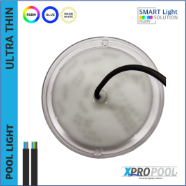 XPRO | Ultrathin 220x8mm LED Pool Licht 25w - 35w | WEISS - RGB+W XPRO | Ultrathin 220x8mm LED Pool Licht 25w - 35w | WEISS - RGB+W