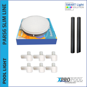 PAR56 Lámpara LED para piscinas - RGB+BLANCO - 324 LED -25 vatios