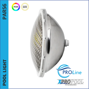 PROLINE | Pool Replacement Lamp PAR56 RGB 18w - 25w - 35w LED stainless steel
