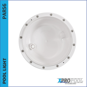 Nicho empotrable ABS PAR56 para piscinas de liner.