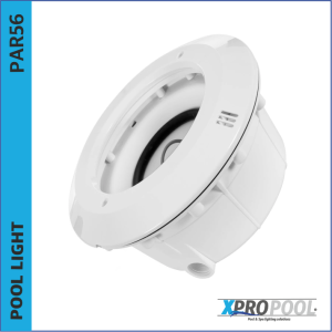 Nicho empotrable ABS PAR56 para piscinas de hormigón.