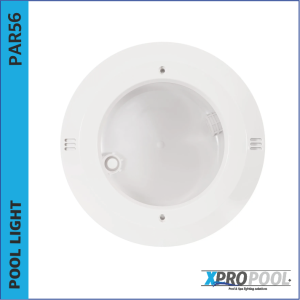 Nicho empotrable ABS PAR56 para piscinas de hormigón.