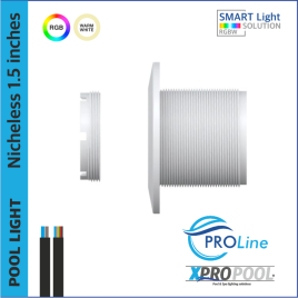 Nicheless Poolbeleuchtung 12-18 Watt | Weiß - Farb-LED für Pool und Whirlpool