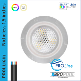Nicheless zwembadlamp 12-18 Watt | Wit - Kleur LED voor Zwembad en Hot Tub Spa Nicheless zwembadlamp 12-18 Watt | Wit - Kleur LED voor Zwembad en Hot Tub Spa