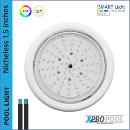 Nicheless luz de la piscina 100X53 ABS | BLANCO CÁLIDO 6 W | 1,5 pulgadas