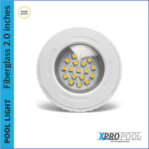 Jacuzzi / Spa lamp for polyester and liner pools 3w 2 inch | warm white