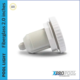 Jacuzzi / Spa lámpara para piscinas de poliéster y Liner 3w 2 pulgadas | blanco cálido