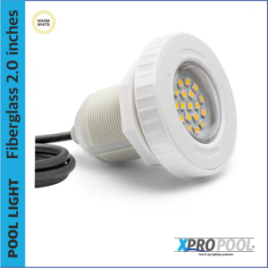 Jacuzzi / Spa lamp for polyester and liner pools 3w 2 inch | warm white
