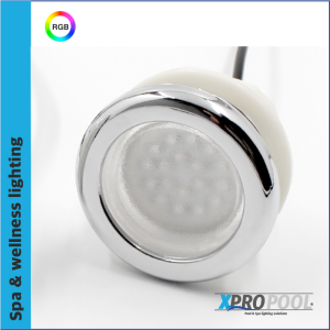 XPRO Spa LED para Hot Tub | Bañera de hidromasaje | Spa | Frost | RGB