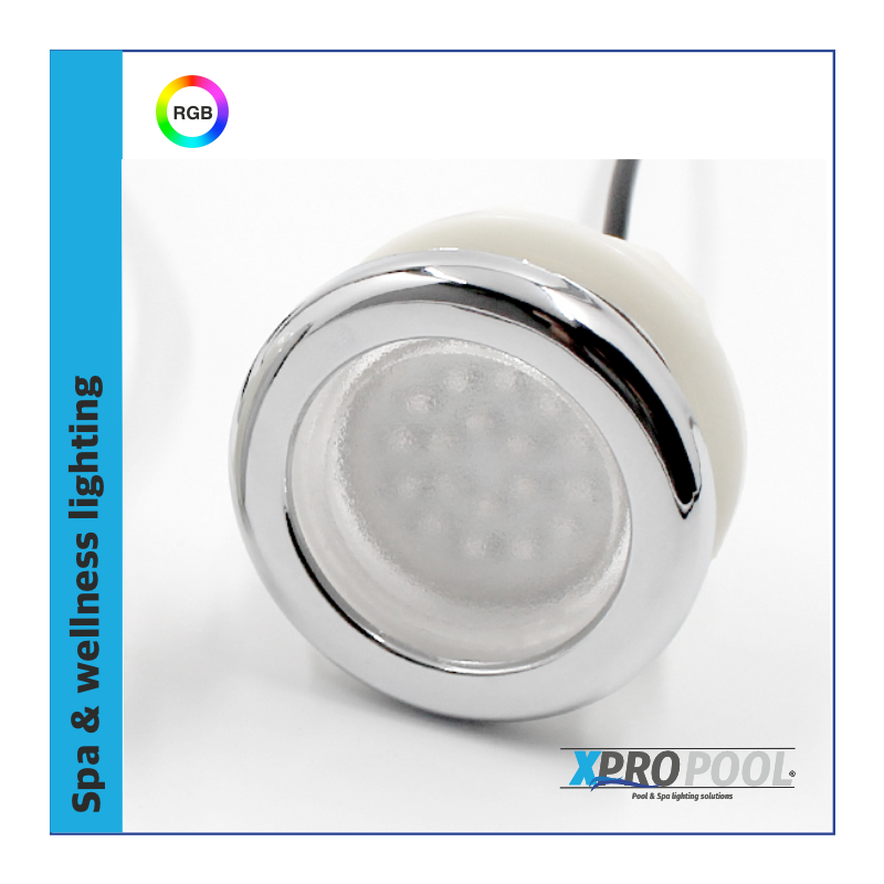 XPRO Spa LED para Hot Tub | Bañera de hidromasaje | Spa | Frost | RGB