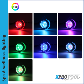 XPRO Spa LED Lighting for Hot Tub | Whirlpool tub | Spa | Crystal | RGB