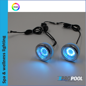 XPRO Spa Iluminación LED para Bañera de hidromasaje | Spa | Cristal | RGB