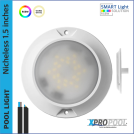 Ultradünne Pool-Lampe 120x13 mm ABS 6W | Warmweiß - RGB