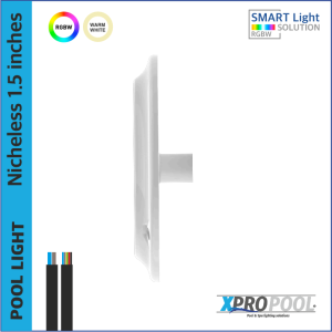 Ultradünne Pool-Lampe 120x13 mm ABS 6W | Warmweiß - RGB