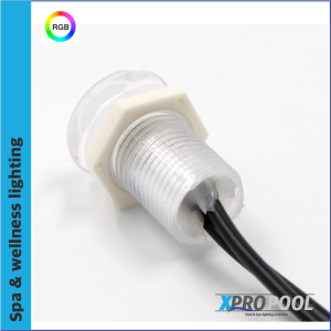 XPRO Mini LED Leuchte für Hottub | Whirlpool | Spa | Jacuzzi | RGB | 23-35mm