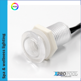 XPRO Mini lumière LED pour Hottub | Whirlpool | Spa | Jacuzzi | RGB | 23-35mm