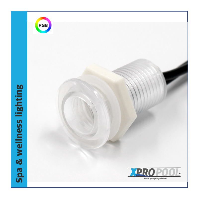 XPRO Mini Luces LED para Hottub | Whirlpool | Spa | Jacuzzi | RGB | 23-35 mm