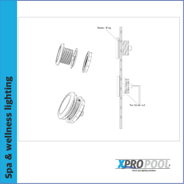Sauna Steam Room Recessed LED Spot RGB 3w IP68 Sauna Steam Room Recessed LED Spot RGB 3w IP68