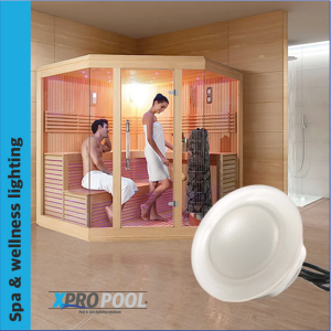 Sauna Stoomcabine Inbouw LED Spot RGB 3w IP68