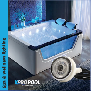 XPRO Jet jacuzzi éclairage LED pour Hot Tub | Whirlpool tub | Spa | RGB | 33-52 mm