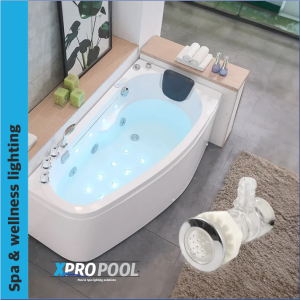XPRO Jet jacuzzi Luces LED para Hot Tub | Bañera de hidromasaje | Spa | RGB |  21-61 mm