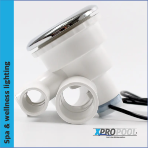 ABS pulverizador flexible 12V AC DC RGB impermeable bañera de hidromasaje jacuzzi jet luz led