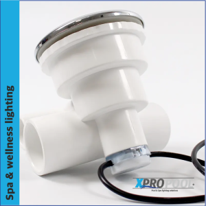 ABS pulverizador flexible 12V AC DC RGB impermeable bañera de hidromasaje jacuzzi jet luz led