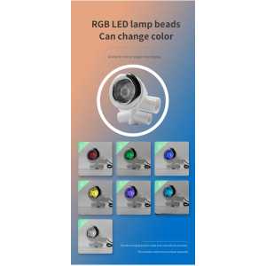 ABS pulverizador flexible 12V AC DC RGB impermeable bañera de hidromasaje jacuzzi jet luz led