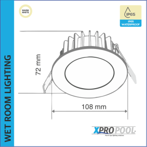 IP65 Waterdichte LED Downlight 12W LED Lamp