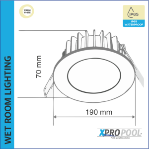 IP65 Waterproof LED Downlight 18W LED Lamp