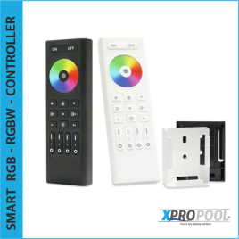 5 in 1 - 2.4GHz WiFi und Bluetooth LED Controller Steuersystem für Schwimmbadbeleuchtung RGB - RGB+W + Fernsteuerung