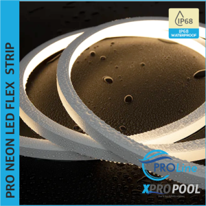 PROLINE | NEON FLEX LED STRIP silicone IP68 for swimming pool 16.5X16.5 MM custom-made